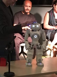 Stanley Qubit appears at the Dentons event in Shoreditch.